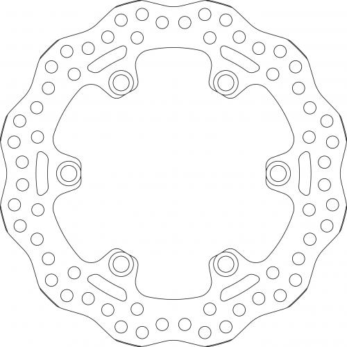 SBS UPGRADE BRAKE DISC 6115