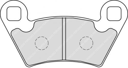 FERODO FDB2236SG BRAKE PADS SINTER