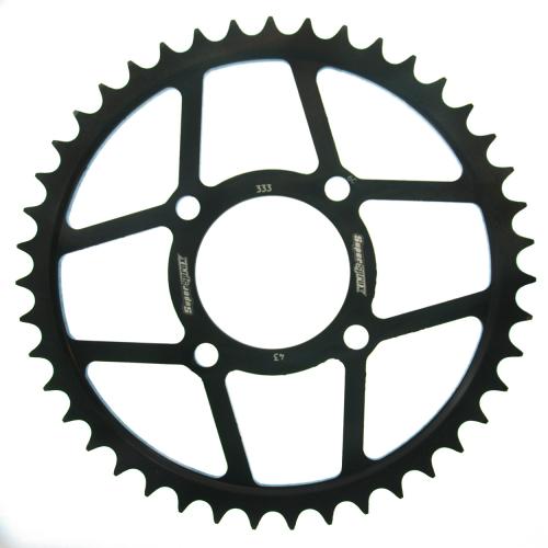 Supersprox steel rear sprocket 43T 630 pitch Black RFE-333:43-BLK