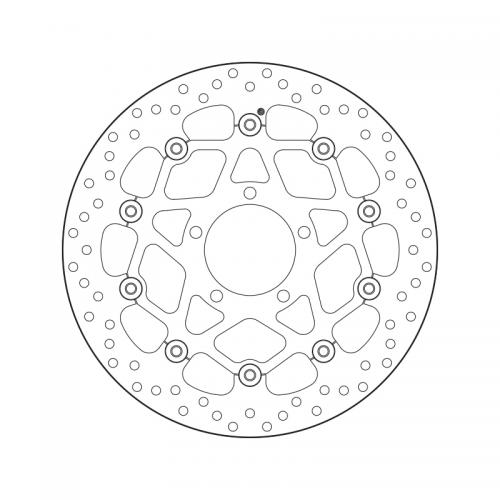 Brembo Serie Oro Floating Brake Disc 330 mm – 78B408B5