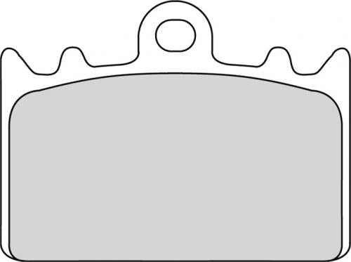 FERODO FDB741P BRAKE PADS ORGANIC