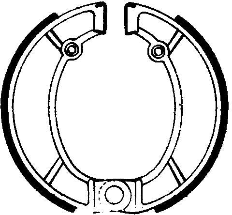 FERODO FSB857 BRAKE SHOES