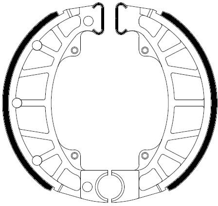 FERODO FSB938A BRAKE SHOES
