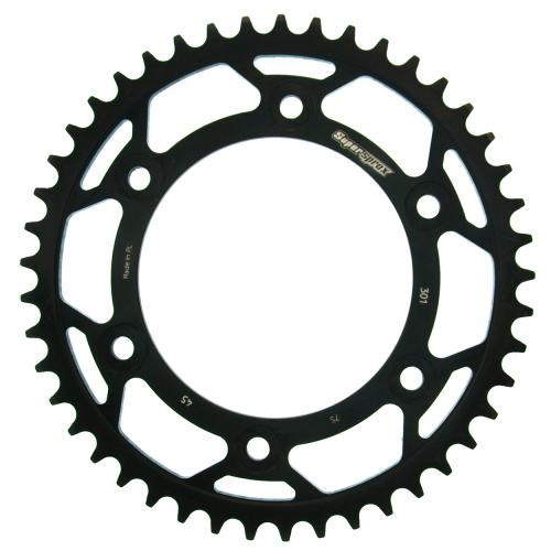 SUPERSPROX SUPERSPROX REAR STEEL 45T, BLACK, 520 SU430145B
