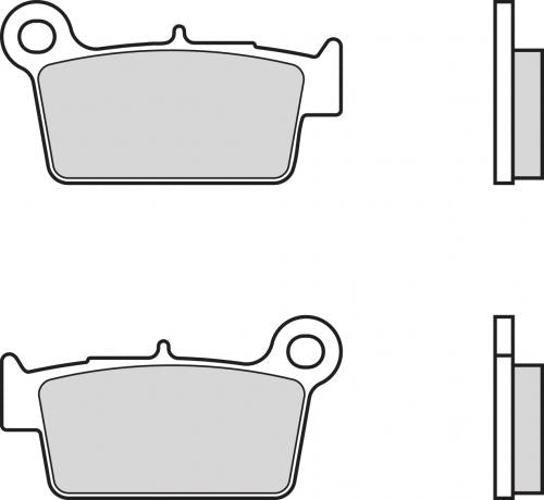 Brembo SX Sintered Brake Pads for Yamaha / Beta / Tm & More – 07YA41SX