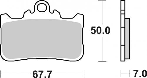 SBS 994HS BRAKE PADS SINTER