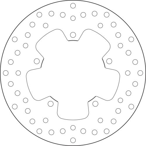 Brembo Serie Oro Fixed Brake Disc 230 mm – 68B407M8