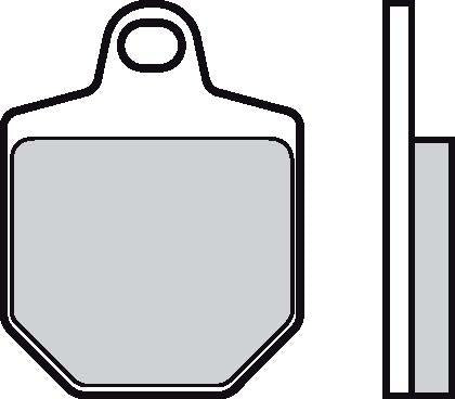 Brembo SA Front Sintered Brake Pads for Hm / KTM – 07GR76SA