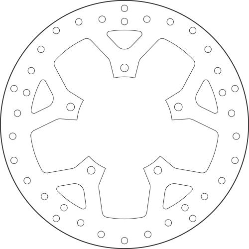 Brembo Serie Oro Fixed Brake Disc 263 mm – 68B407D9