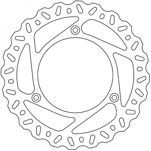 MOTO MASTER 110750, NITRO FIXED DISC 198