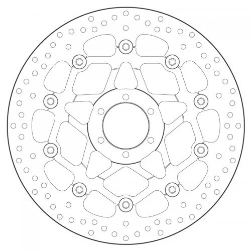Brembo Serie Oro Floating Brake Disc 330 mm – 78B408B8