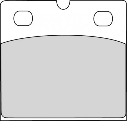 FERODO FDB148P BRAKE PADS ORGANIC