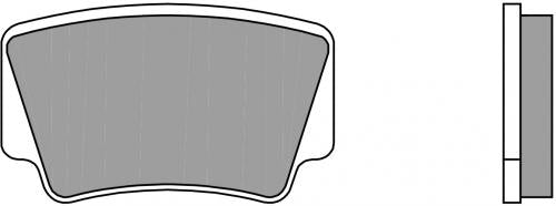 BREMBO 07GR08SD BRAKE PADS SINTER