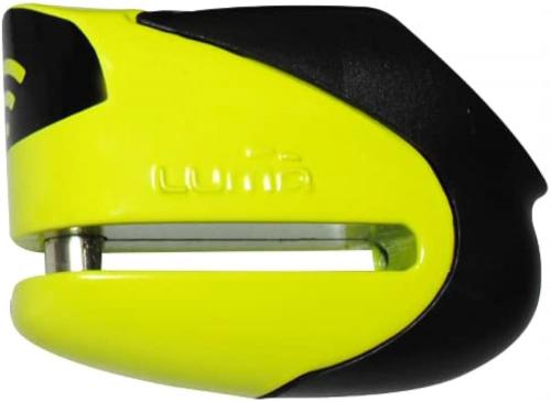 LUMA LOCKS NETLOCK 905 DISC LOCK C6 - YELLOW & BLACK