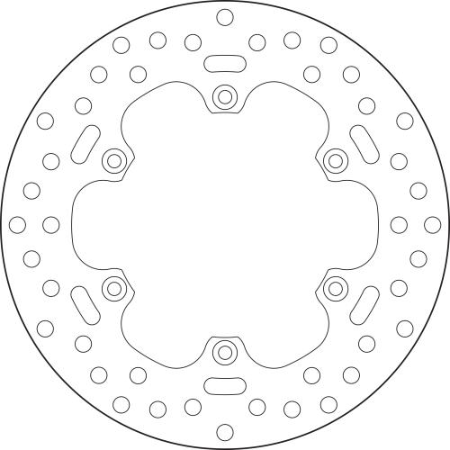 Brembo Serie Oro Fixed Brake Disc 220 mm – 68B40752