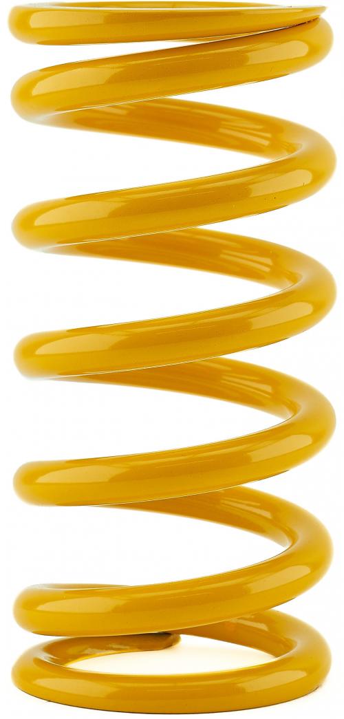 K-TECH RCU SPRING 100N 160LG 57ID YELLOW RAL 1007
