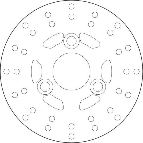 BREMBO BRAKE DISC, 68B40710