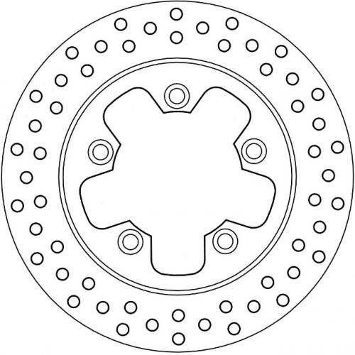 FERODO FMD0423R FIXED BRAKE DISC