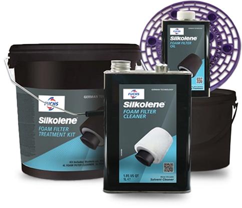 SILKOLENE FOAM FILTER TREATMENT KIT SILKOLENE