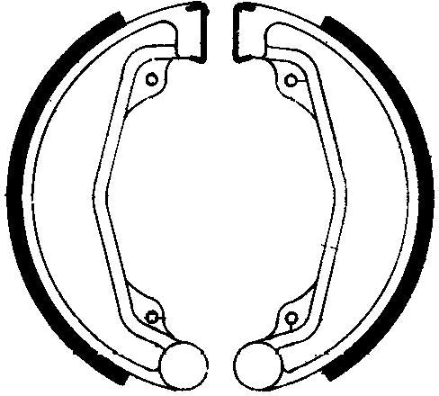 FERODO FSB749 BRAKE SHOES