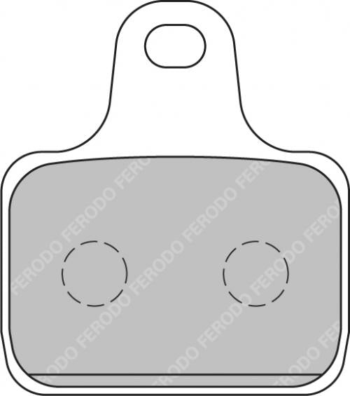 FERODO FDB2166CPRO BRAKE PADS CERAMIC