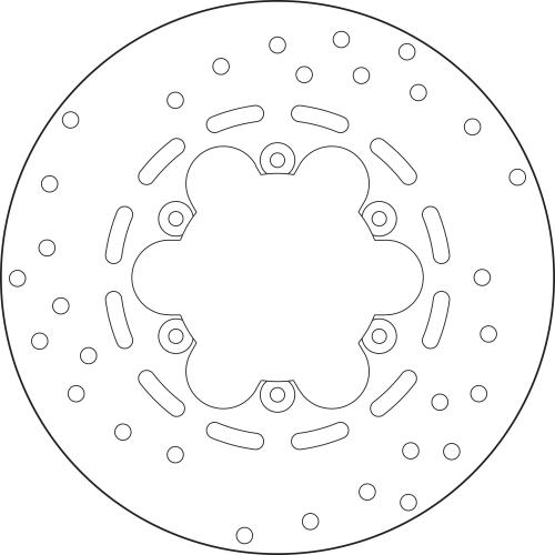 BREMBO BRAKE DISC, 68B40772