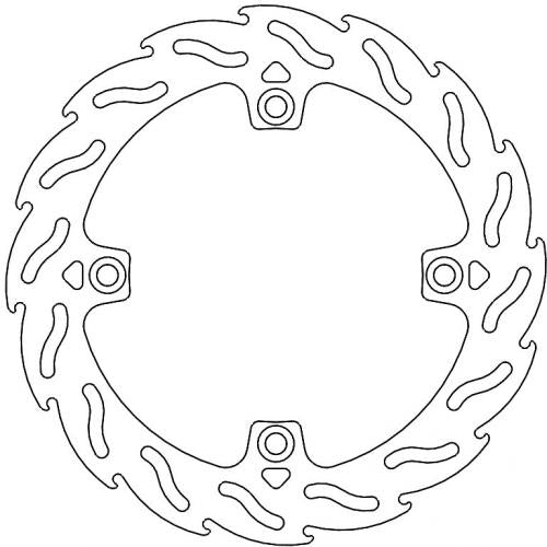 MOTO MASTER 110929, FLAME FIXED DISC