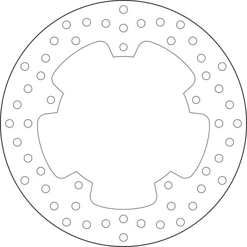 Brembo Serie Oro Fixed Brake Disc 220 mm – 68B407F2