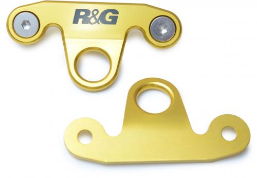 R&G TIE-DOWN HOOKS, PAIR, BLACK 410900041