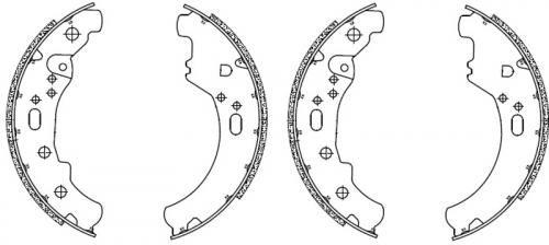 FERODO FSB982EF BRAKE SHOES