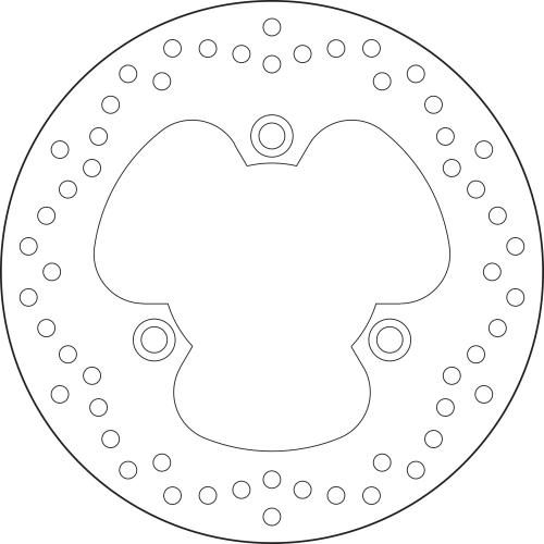 Brembo Serie Oro Fixed Brake Disc 220 mm – 68B40743
