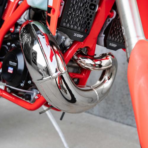 X-GRIP EXHAUST PIPE BETA FACTORY SHINY