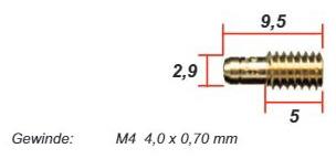 KEYSTER SLOW JET #22,5 MIKUNI KYS-03B022H