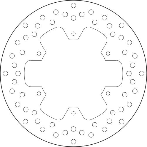 Brembo Serie Oro Fixed Brake Disc 245 mm – 68B407C9