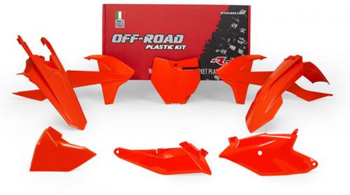 RTECH PLASTICS KIT 6 PCS W/AIRBOX KTM NEON ORANGE 563230690