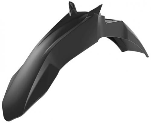 RTECH FRONT FENDER GASGAS BLACK RPAGASNR0050