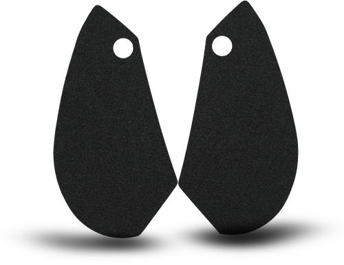 R&G TRACTION GRIPS BLACK 2 RGEZRG009BL