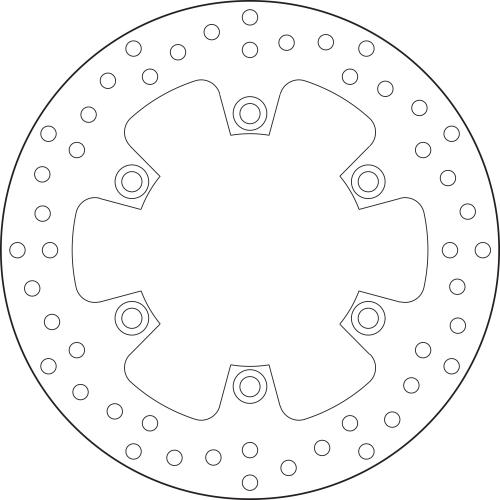 Brembo Serie Oro Fixed Brake Disc 260 mm – 68B407B3