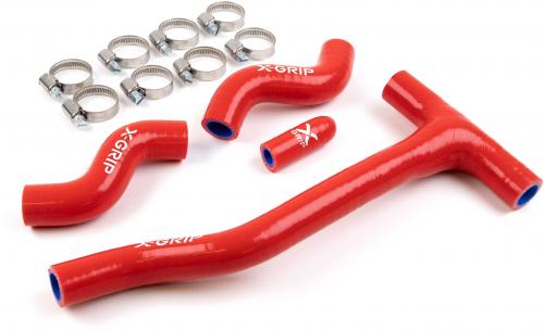 X-GRIP SILECONE RADIATOR HOSE, RED 0513XG2443