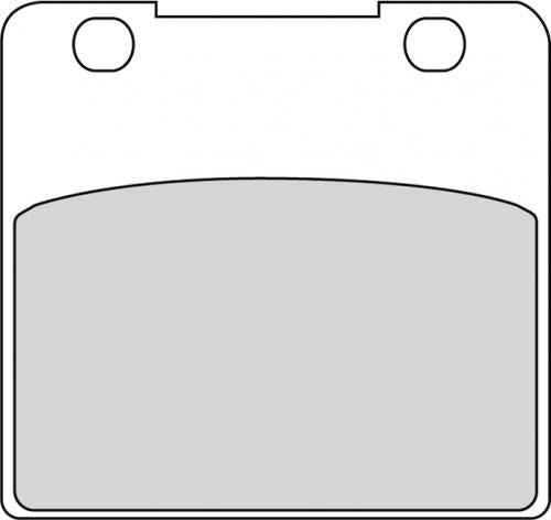 FERODO FDB389ST BRAKE PADS SINTER