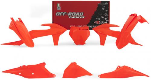 RTECH PLASTICS KIT 6 PCS W/AIRBOX KTM NEON ORANGE 563230726