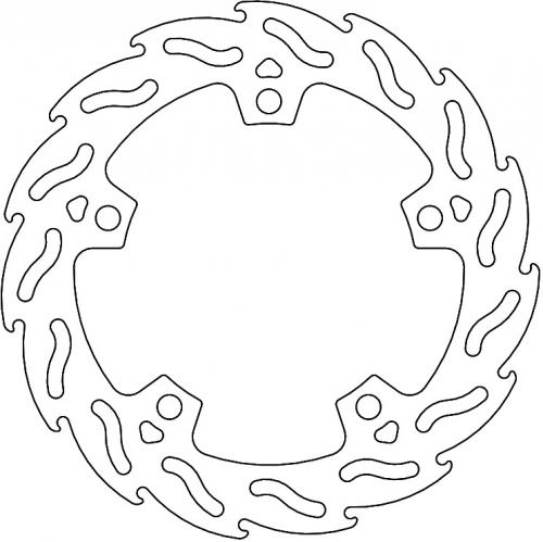 MOTO MASTER 110883, FLAME DISC
