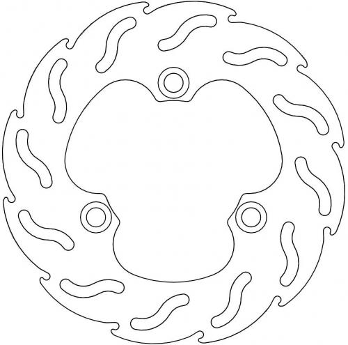 MOTO MASTER 110304, FLAME FIXED DISC 190