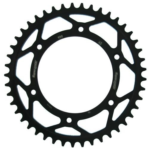 SUPERSPROX SUPERSPROX REAR STEEL 45T, BLACK, 520 SU499045B