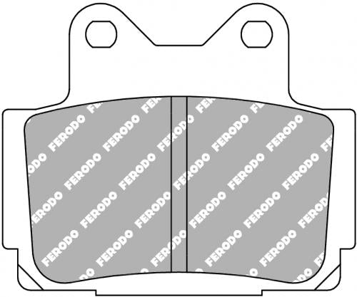 FERODO FDB386EF BRAKE PADS ORGANIC