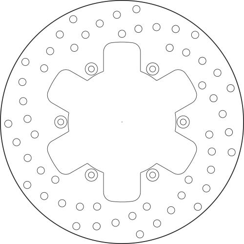 Brembo Serie Oro Fixed Brake Disc 267 mm – 68B407C1