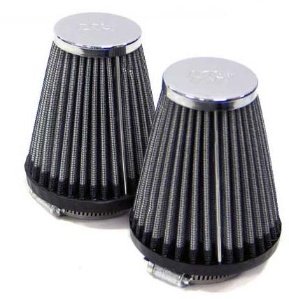 K&N UNIVERSAL FILTER CHROME RC-1082