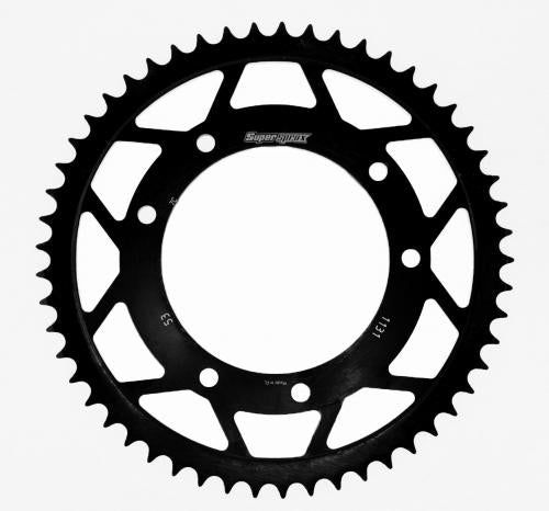SUPERSPROX SUPERSPROX REAR STEEL 53T, BLACK SU4113153B