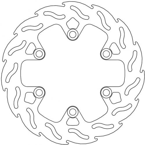 MOTO MASTER 110609, FLAME FIXED DISC 230