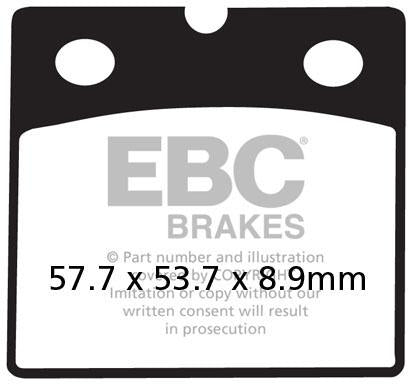 EBC FA171HH DOUBLE-H SINTERED SPORTBIKE PADS